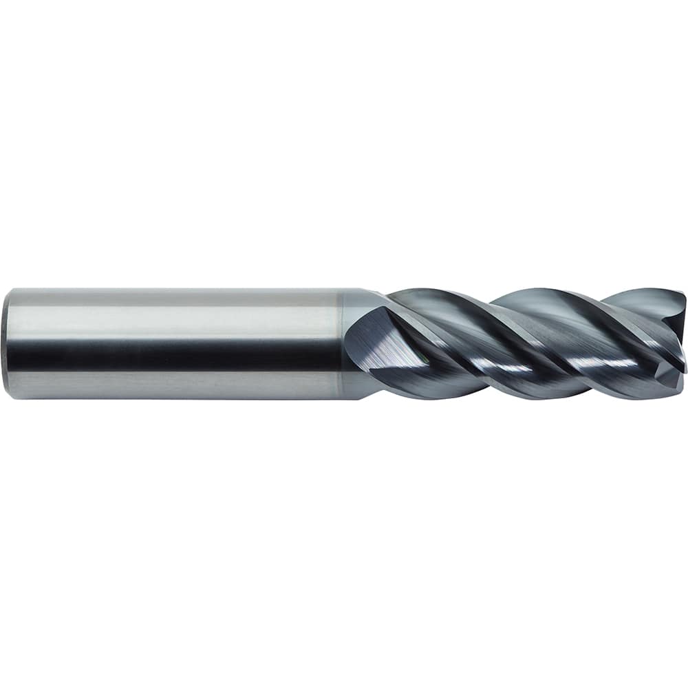 M.A. Ford - Corner Radius & Corner Chamfer End Mills; Mill Diameter (Inch): 5/16 ; Mill Diameter (Decimal Inch): 0.3125 ; End Type: Corner Radius ; Corner Radius (Inch): .015 ; Number of Flutes: 4 ; Material: Solid Carbide - Exact Tool & Supply