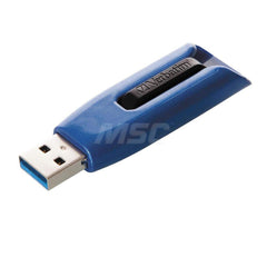 Verbatim - Office Machine Supplies & Accessories; Office Machine/Equipment Accessory Type: Flash Drive ; For Use With: Windows XP Vista & 7 & Higher; Mac OS X 10.1 & Higher; Linux kernel 2.6 & Higher ; Color: Blue - Exact Tool & Supply