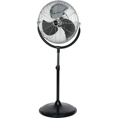 PRO-SOURCE - 20" Blade, 1/3 hp, 6,039 Max CFM, Standing Fan - 3 Speed - Exact Tool & Supply