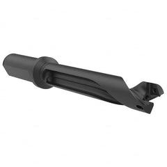 Allied Machine and Engineering - 0.6693" to 0.7086" Diam 3xD 2-1/8" Max Depth Straight Flute Spade Drill - Exact Tool & Supply
