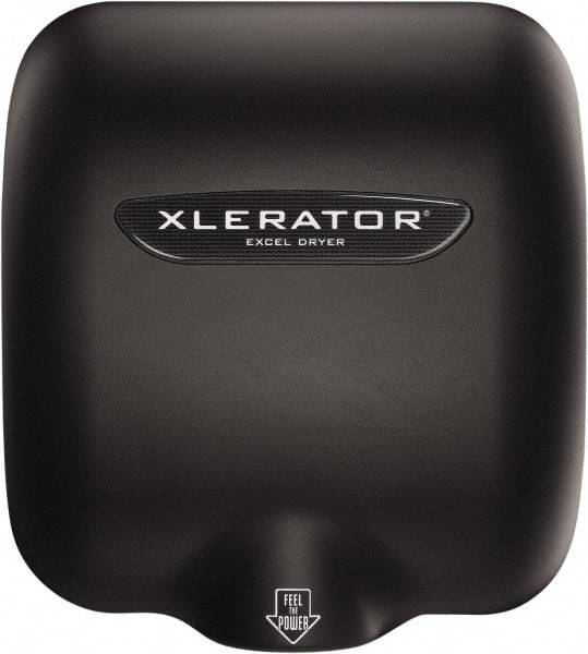 Excel Dryer - 1450 Watt Custom Color Finish Electric Hand Dryer - 110/120 Volts, 12.2 Amps, 11-3/4" Wide x 12-11/16" High x 6-11/16" Deep - Exact Tool & Supply