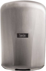 Excel Dryer - 915 Watt Silver Finish Electric Hand Dryer - 110/120 Volts, 7.7 Amps, 9-5/32" Wide x 13-15/16" High x 4" Deep - Exact Tool & Supply