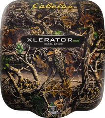 Excel Dryer - 500 Watt Custom Image Finish Electric Hand Dryer - 208/277 Volts, 2.2 Amps, 11-3/4" Wide x 12-11/16" High x 6-11/16" Deep - Exact Tool & Supply