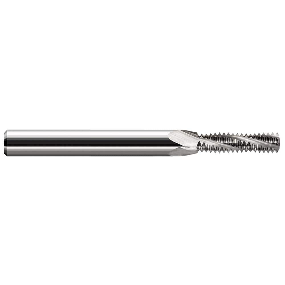 Harvey Tool - M5x.80 Internal/External 0.8mm Pitch 3/16" Shank 3-Flute Solid Carbide Helical Flute Thread Mill - Exact Tool & Supply