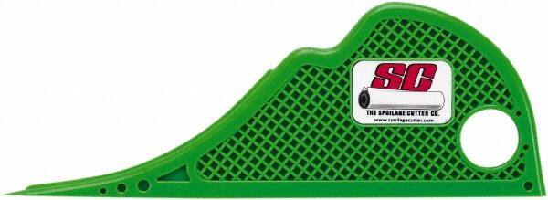 Martor USA - Fixed Safety Utility Knife - Green Polycarbonate Handle - Exact Tool & Supply