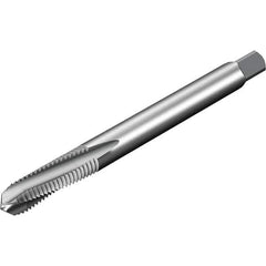 Sandvik Coromant - 3 Flute 6HX Spiral Flute Tap - Powdered Metal High Speed Steel, Uncoated - Exact Tool & Supply