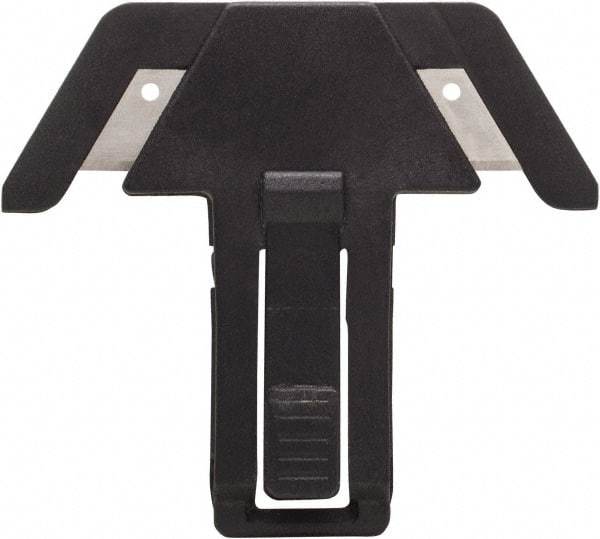 Stanley - 20 Piece Steel Fixed Blade Replacement Blade - 2-29/64" Long - Exact Tool & Supply