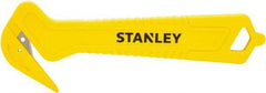 Stanley - Utility Knives, Snap Blades & Box Cutters Type: Safety Cutter Blade Type: Recessed/Concealed Fixed Blade - Exact Tool & Supply