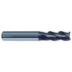 3mm Dia. - 57mm OAL - 3 FL Variable Helix Firex Carbide End Mill - Exact Tool & Supply