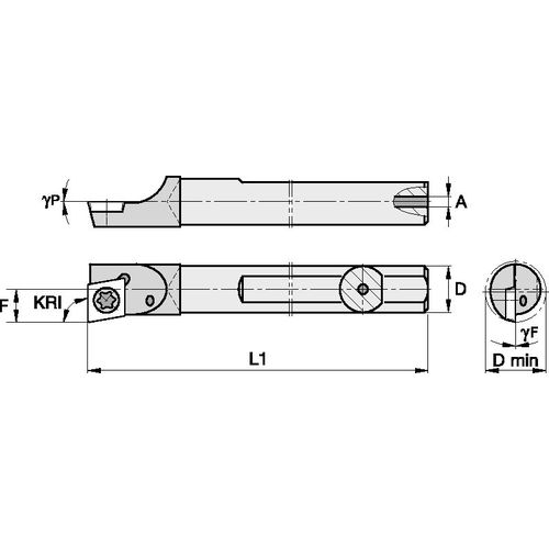CCBM51005R CARBIDE SHANK BORING BAR - Exact Tool & Supply