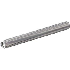 Kennametal - DL32 Straight Shank 1-1/4" Hole End Mill Holder/Adapter - 1.211" Nose Diam, 10" Projection, Through Coolant - Exact Tool & Supply