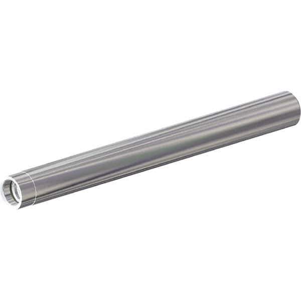 Kennametal - DL12 Straight Shank 1/2" Hole End Mill Holder/Adapter - 0.48" Nose Diam, 5" Projection, Through Coolant - Exact Tool & Supply