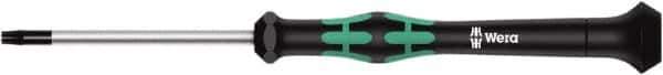 Wera - 5 Torx Driver - 40mm Blade Length, 137mm OAL, Ergonomic Handle - Exact Tool & Supply