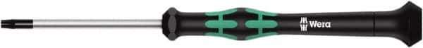 Wera - 10 Torx Driver - 60mm Blade Length, 157mm OAL, Ergonomic Handle - Exact Tool & Supply