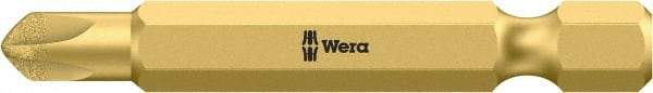 Wera - 6mm Drive Torx Plus Screwdriver Bit - 2" OAL, Power Bit - Exact Tool & Supply