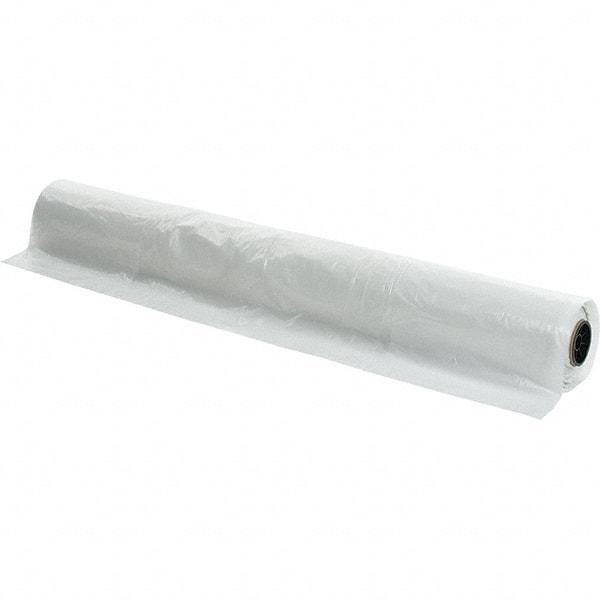 Made in USA - 2 mil Thick, Household/Office Trash Bags - Linear Low-Density Polyethylene (LLDPE), 55" Wide x 58" High, Clear - Exact Tool & Supply