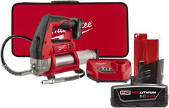 Milwaukee Tool - 8,000 psi Battery-Operated Grease Gun - Exact Tool & Supply