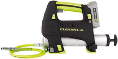 Legacy - 7,000 Max psi, Flexible Battery-Operated Grease Gun - 14 oz Capacity, 1/8 Thread Outlet, Bulk, Filler Pump & Cartridge Fill - Exact Tool & Supply