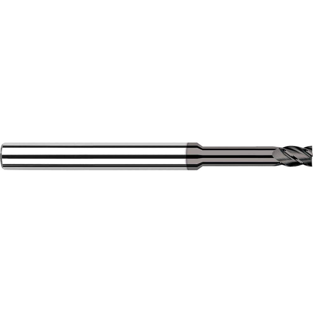 Harvey Tool - Square End Mills; Mill Diameter (Decimal Inch): 0.0250 ; Length of Cut (Decimal Inch): 0.0380 ; Material: Solid Carbide ; Finish/Coating: CVD ; Shank Diameter (Inch): 1/8 ; Single or Double End: Single - Exact Tool & Supply