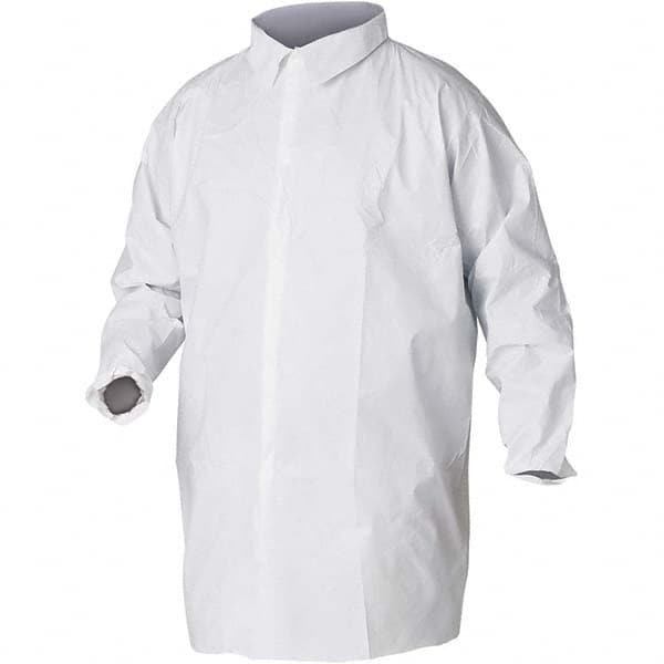 KleenGuard - Size S White Lab Coat - Exact Tool & Supply