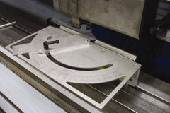 Mag-Mate - Metal Cutting & Forming Machine Magnetic Squaring Arm - For Use with Press Brakes - Exact Tool & Supply
