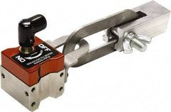 Mag-Mate - 150 Lb Load Capacity, Load Transitioning Lift Magnet - 1.12" High x 7" Long x 1-1/2" Wide, 2 Poles - Exact Tool & Supply
