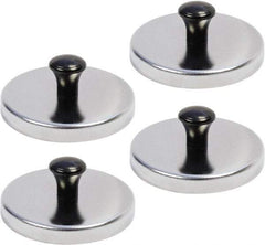 Mag-Mate - 3-3/16" Diam x 3-3/16" Long 1-3/16" Magnet Height, 140 Lb Max Pull Magnetic Print Holder - Round, 1.19" High, 48 Lb Average Magnetic Pull - Exact Tool & Supply