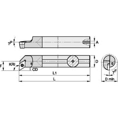 CCPM61525R CARBIDE SHANK PROFILING - Exact Tool & Supply