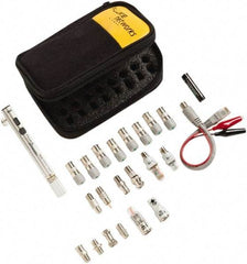 Fluke Networks - 24 Piece, Data & Video Kit - Comes in Clam Shell - Exact Tool & Supply