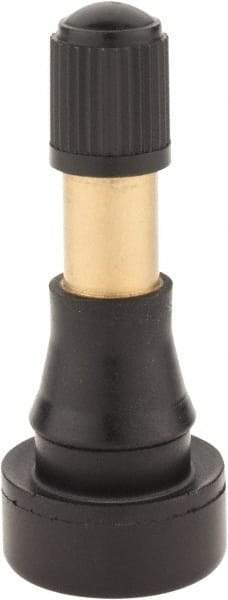 Milton - Tubeless Tire Valve - For Rim Holes .453 - Exact Tool & Supply