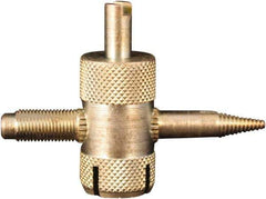 Milton - 4-Way Valve Tool - For Large Bore Tire Valves - Exact Tool & Supply