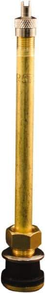 Milton - Clamp-In Tubeless Tire Valve - For Trucks, Buses - Exact Tool & Supply