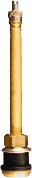 Milton - Clamp-In Tubeless Tire Valve - For Trucks, Buses - Exact Tool & Supply