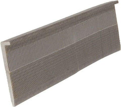 Stanley Bostitch - 16 Gauge 1/16" Shank Diam 1-3/4" Long L-Cleat Nails for Power Nailers - Steel, Bright Finish, Cleat Shank, Straight Stick Adhesive Collation - Exact Tool & Supply