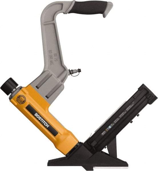 Stanley Bostitch - 1-1/2 to 2" Nail Length, 15.5 Gauge Flooring Air Nailer - 6.89 bar - Exact Tool & Supply