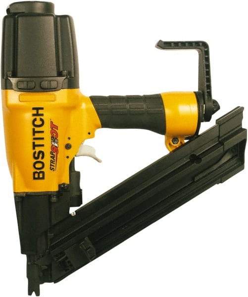 Stanley Bostitch - 1-1/2 to 2-1/2" Metal Connector Nail Length, 11 Gauge Metal Connector Air Nailer - 80 to 120 psi - Exact Tool & Supply