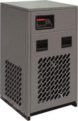Alpha-Pure - 30 hp, 1-1/2" Pipe, 125 CFM Refrigerated Compressed Air Dryer - FNPT End Connections, 230 Max psi, 12.85 Amp, 1.17 kw, 115 Volt, 24" Long x 22" Wide x 40" High, Closed Auto Drain - Exact Tool & Supply