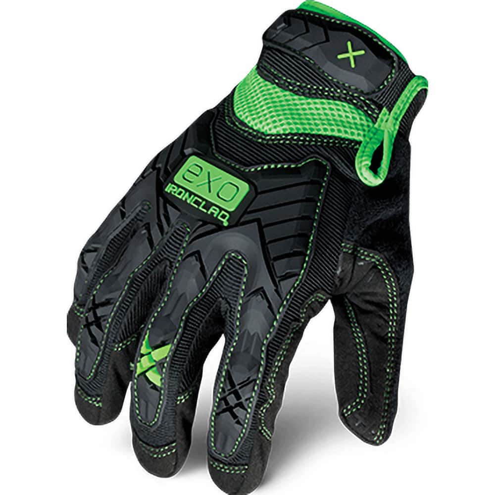 ironCLAD - Work & General Purpose Gloves; Material Type: Polyester ; Application: Mechanical; Utility; General Purpose ; Coated Area: Uncoated ; Men's Size: Large ; Hand: Paired ; FDA Approved: No - Exact Tool & Supply