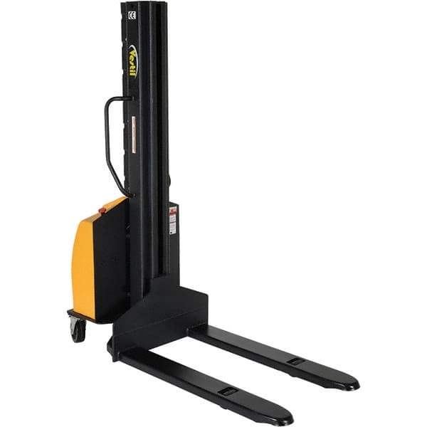 Vestil - Battery Operated Lifts Type: Narrow Mast Stacker Load Capacity (Lb.): 1,500 - Exact Tool & Supply