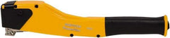 Stanley Bostitch - Manual Hammer Tacker - 1/4, 5/16, 3/8" Staples, 168 Lb Capacity, Yellow, Aluminum Die Cast - Exact Tool & Supply