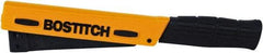 Stanley Bostitch - Manual Hammer Tacker - 1/4, 5/16, 3/8" Staples, 84 Lb Capacity, Yellow, Aluminum Die Cast - Exact Tool & Supply