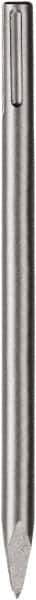 DeWALT - 12" OAL, 1-1/8" Shank Diam, Point Chisel - SDS Max Drive, SDS Max Shank, Steel - Exact Tool & Supply