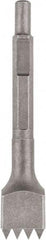 DeWALT - 1-3/4" Head Width, 9-1/2" OAL, 1-1/8" Shank Diam, Bushing Tool Chisel - Spline Drive, Spline Shank, Steel - Exact Tool & Supply