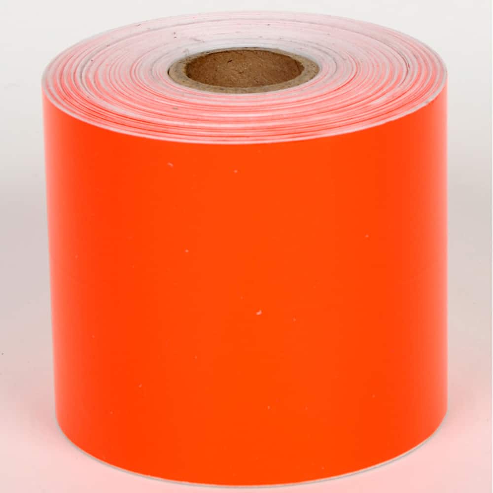 Cobra Systems - Labels, Ribbons & Tapes; Type: Vinyl Tape ; Color: Red ; For Use With: VNM4PRO ; Width (Inch): 4 ; Length (Feet): 75 ; Material: Vinyl - Exact Tool & Supply