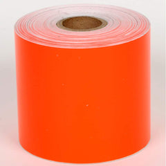 Cobra Systems - Labels, Ribbons & Tapes; Type: Vinyl Tape ; Color: Red ; For Use With: VNM4PRO ; Width (Inch): 4 ; Length (Feet): 75 ; Material: Vinyl - Exact Tool & Supply