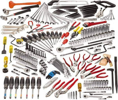 Proto - 229 Piece 1/4, 3/8 & 1/2" Drive Master Tool Set - Comes in Top Chest - Exact Tool & Supply