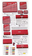 Proto - 194 Piece 1/4, 3/8 & 1/2" Drive Master Tool Set - Comes in Top Chest - Exact Tool & Supply