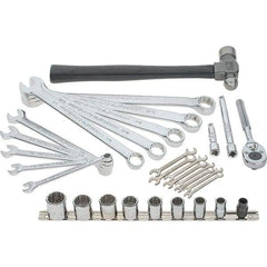 Proto - 33 Piece 3/8 & 1/2" Drive Master Tool Set - Comes in Tool Chest - Exact Tool & Supply