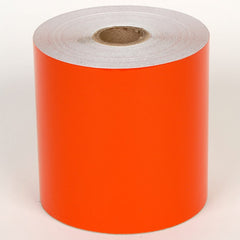 Cobra Systems - Labels, Ribbons & Tapes; Type: Vinyl Tape ; Color: Orange ; For Use With: VNM4PRO ; Width (Inch): 4 ; Length (Feet): 75 ; Material: Vinyl - Exact Tool & Supply