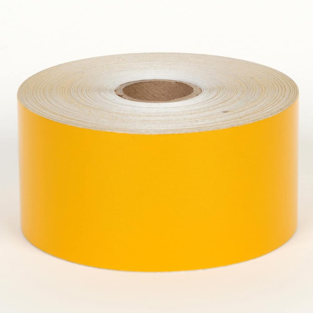 Cobra Systems - Labels, Ribbons & Tapes; Type: Vinyl Tape ; Color: Yellow ; For Use With: VNM4PRO ; Width (Inch): 2 ; Length (Feet): 75 ; Material: Vinyl - Exact Tool & Supply